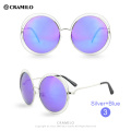 Damenmode Halo Double Wire Große Runde ROXANNE böhmische Sonnenbrille